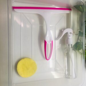 Mirror cleaning